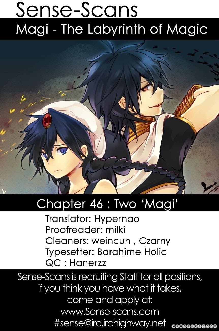 Magi – Labyrinth of Magic Chapter 46